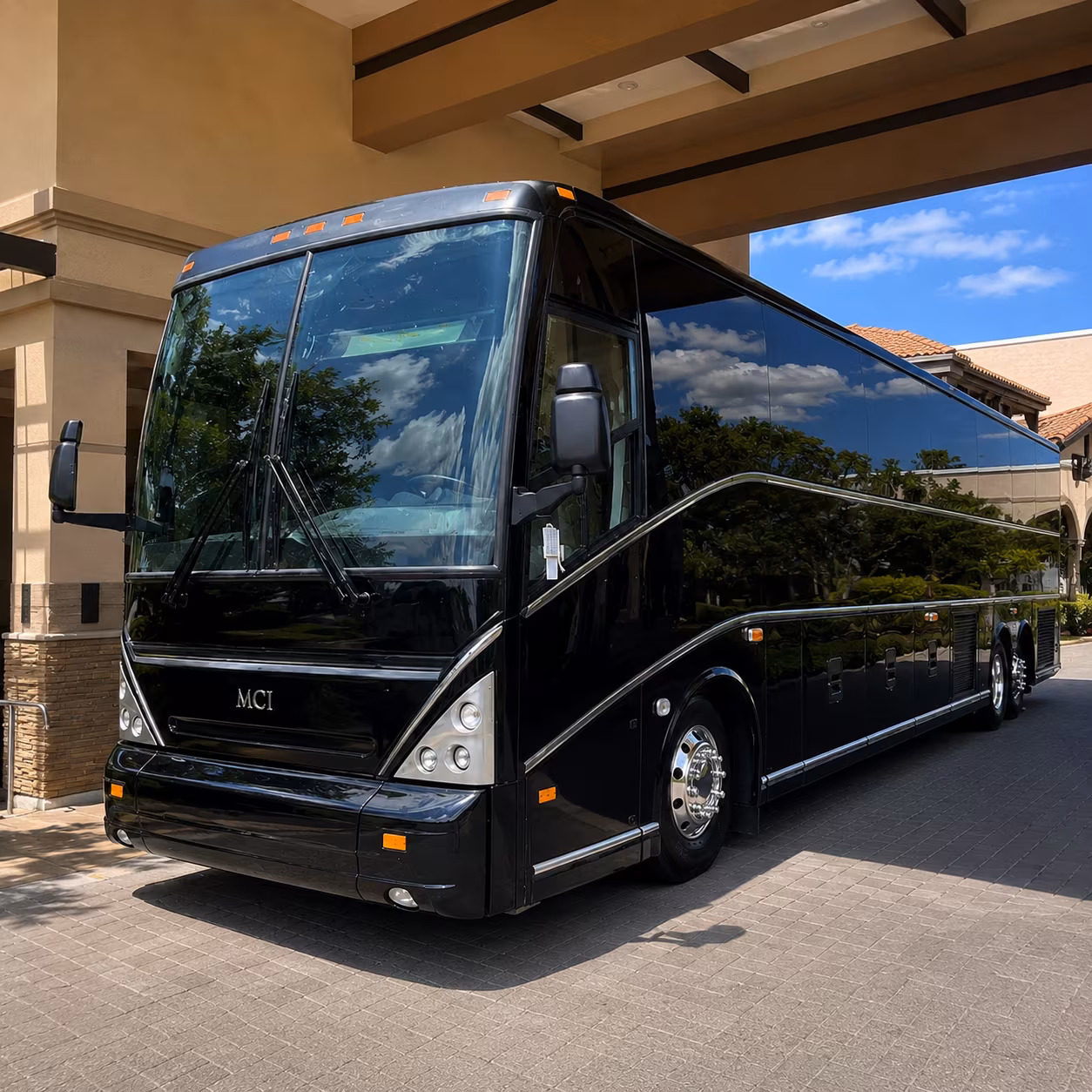 charter bus shuttle service to harry reid international airport las