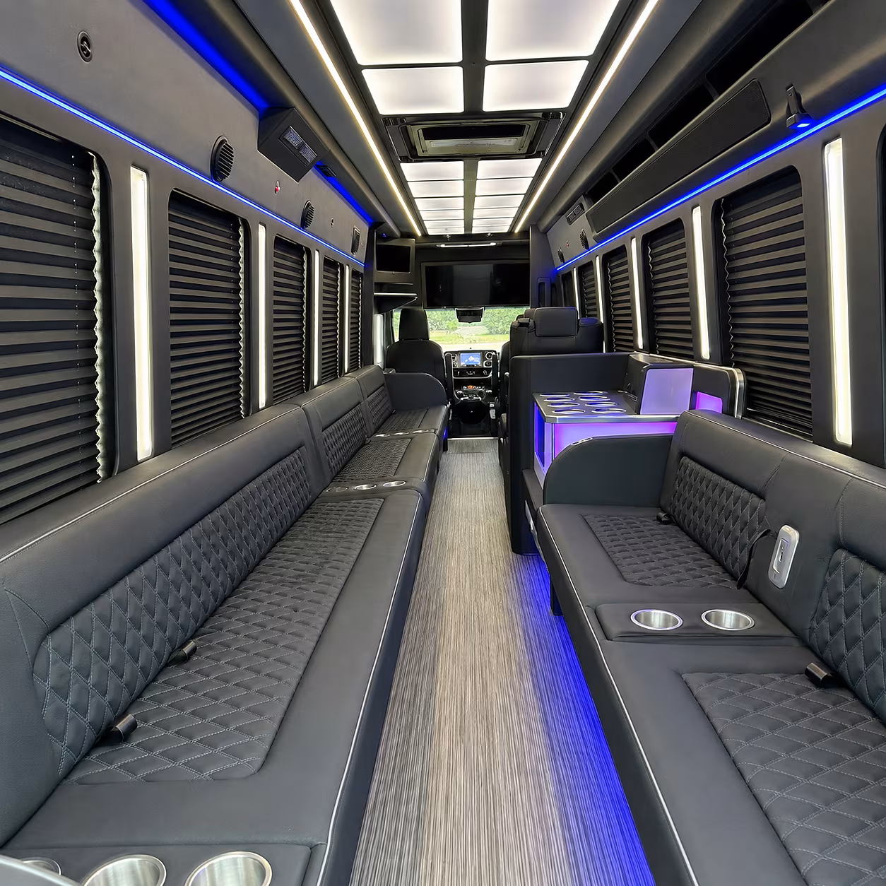henderson party bus inside