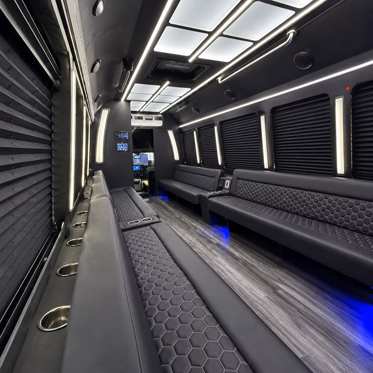 henderson party bus interior