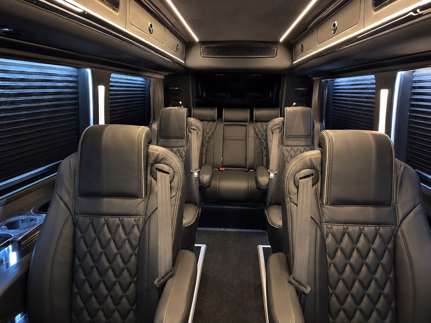 henderson private event transportation onboard seating