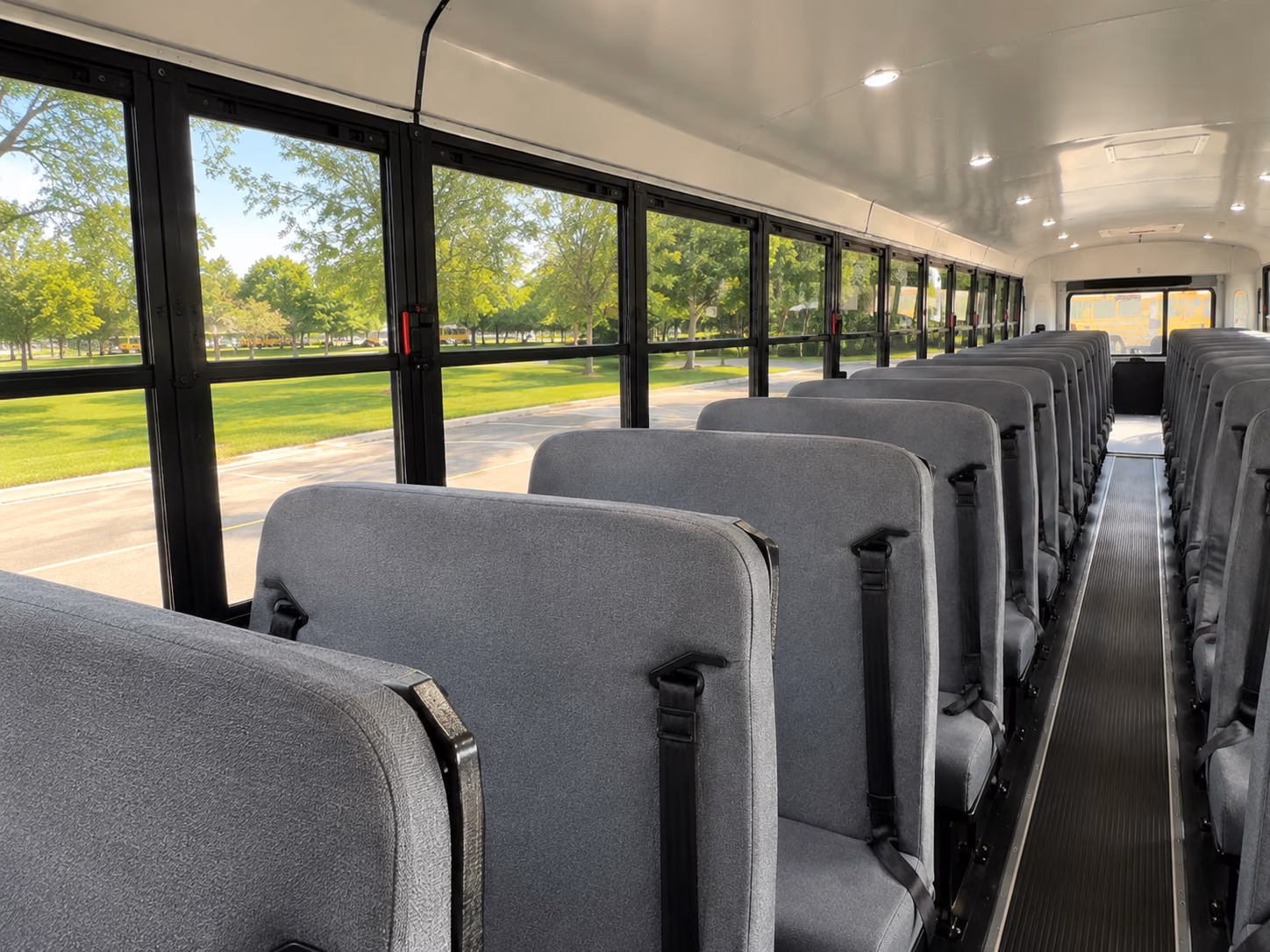 henderson school bus interior