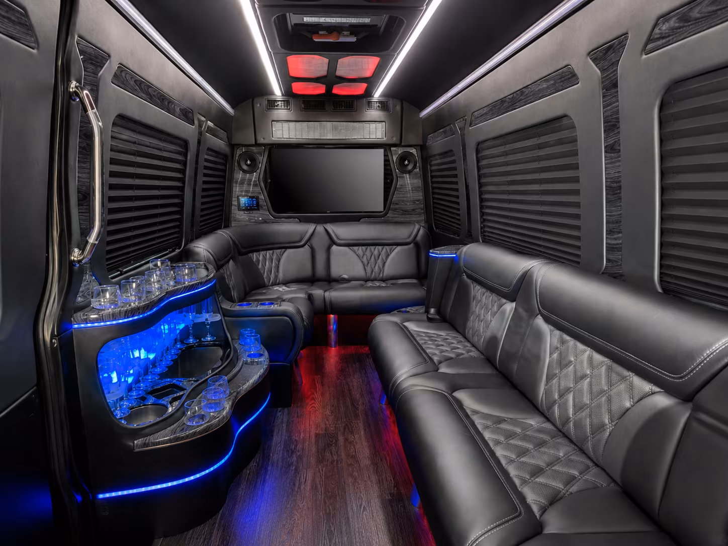 henderson sprinter limousine inside