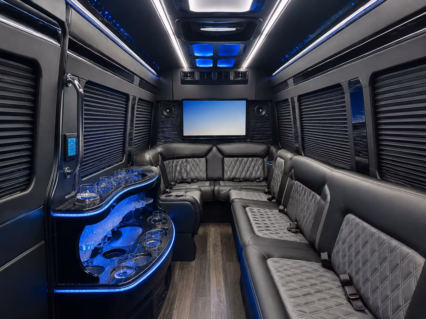 henderson sprinter limousine interior