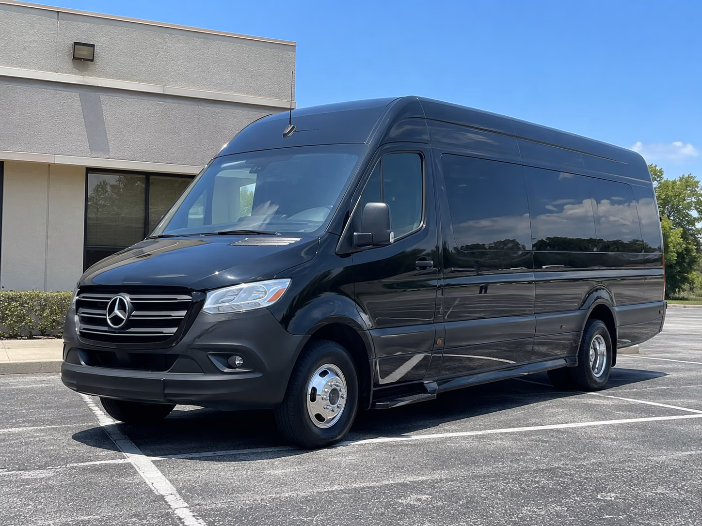 henderson sprinter van with driver