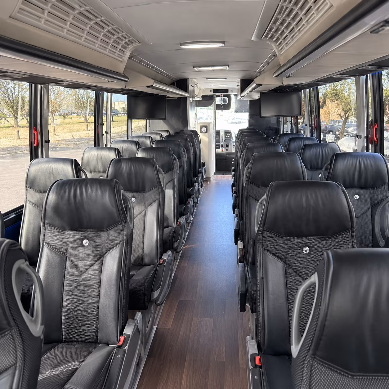 long distance charter buses for away games and regional sporting events